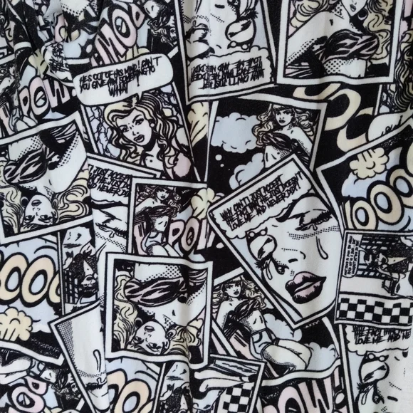 Women's Graphic Lounge Lants / Leggings Size XL Retro - Picture 4 of 4